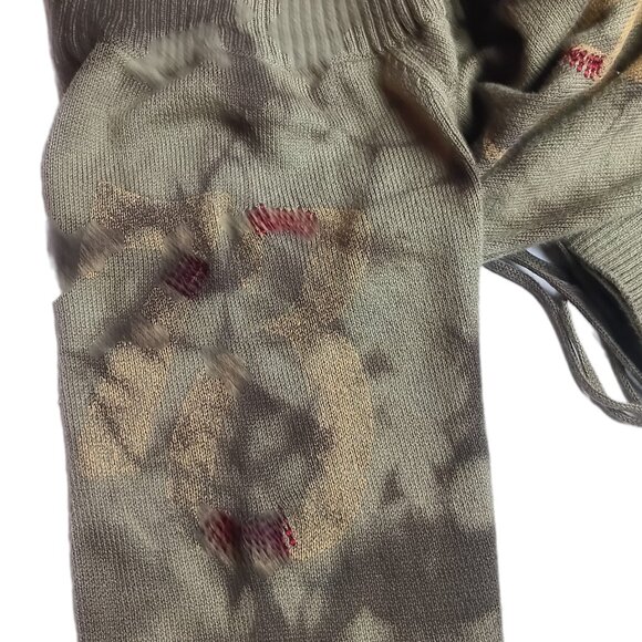 AFFLICTION Dress Astoria Sweater Mini Size XS Olive Green NEW NWT - Picture 6 of 13